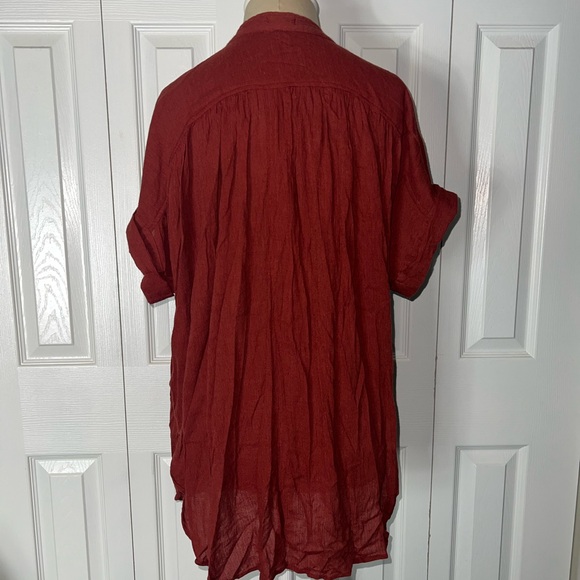 Silence + noise button up flowy shirt 🧡 - Picture 12 of 14